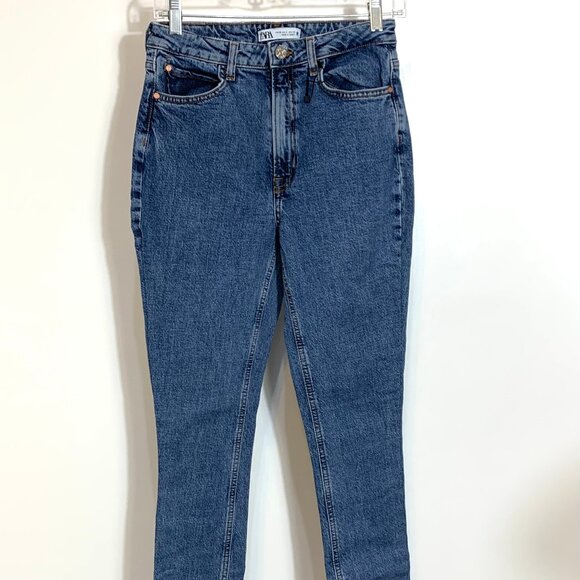 Zara NWOT Zara Slim Fit Jeans  Size 04 USA/ 36 EUR - Picture 3 of 13
